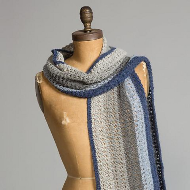 Sideways Lace Scarf #11