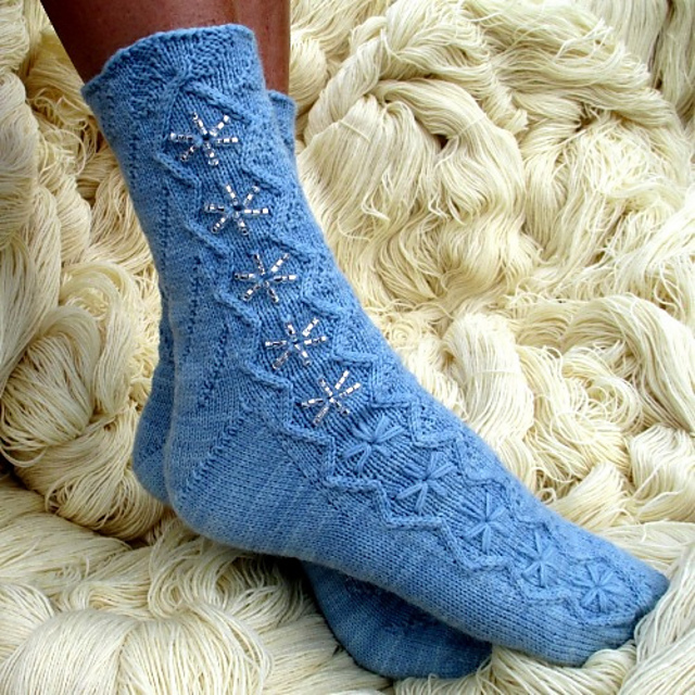 Snow Dancer Socks