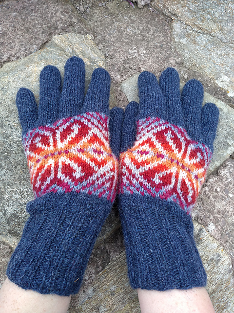 Twilight to Midnight Gloves