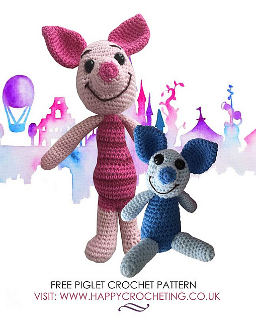 Piglet and Baby Piglet Toy