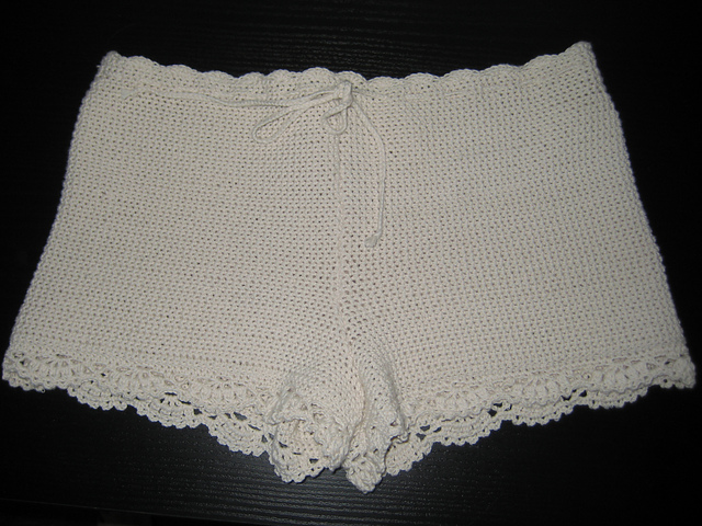 Vintage Crochet Shorts