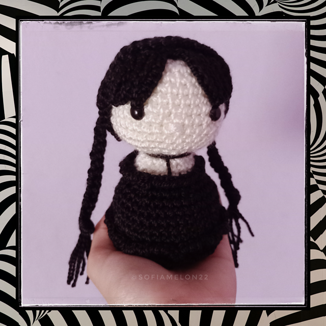 Wednesday Merlina Amigurumi