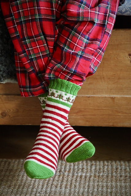 Woodland Stripes Socks