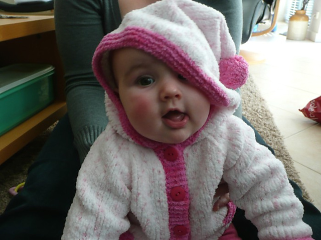 No. 5 Child's Jacket with Hood or Collar