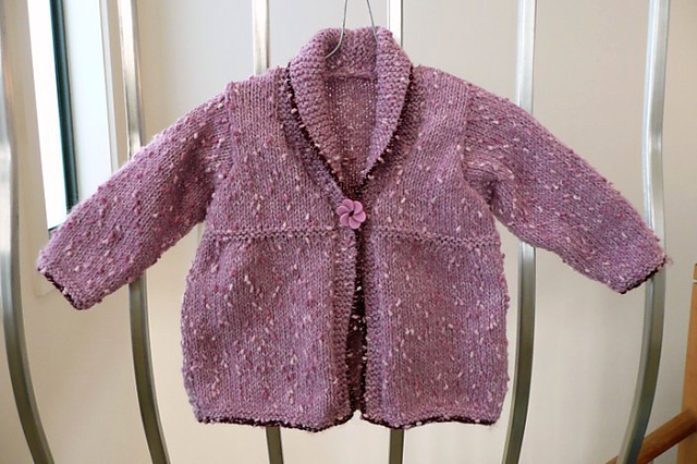 Design D - One-button Cardigan