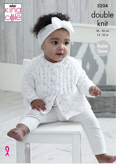 5204 Cardigans, Blanket & Hat