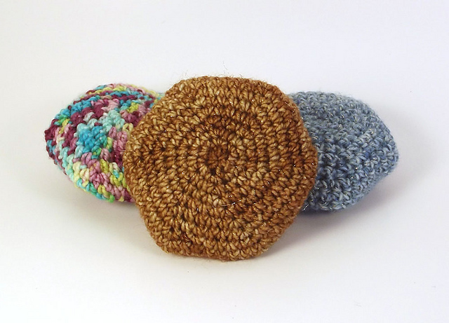 Crochet Hexagon Puff