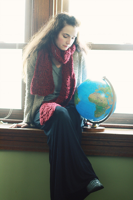 Textured Waves Scarf