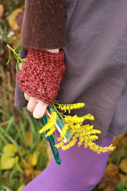Fingerless Mitts