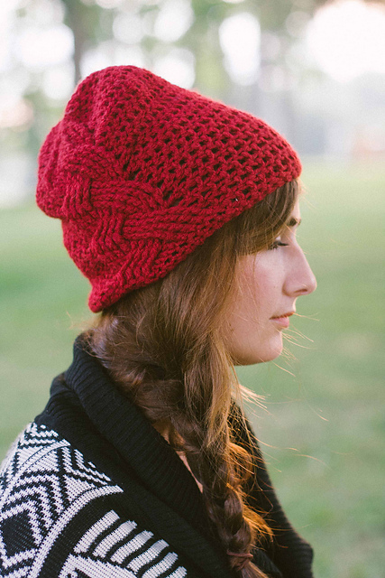 Cabled Beanie