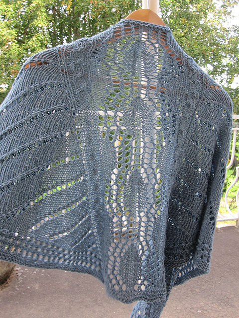 Shawl Bleu Océan