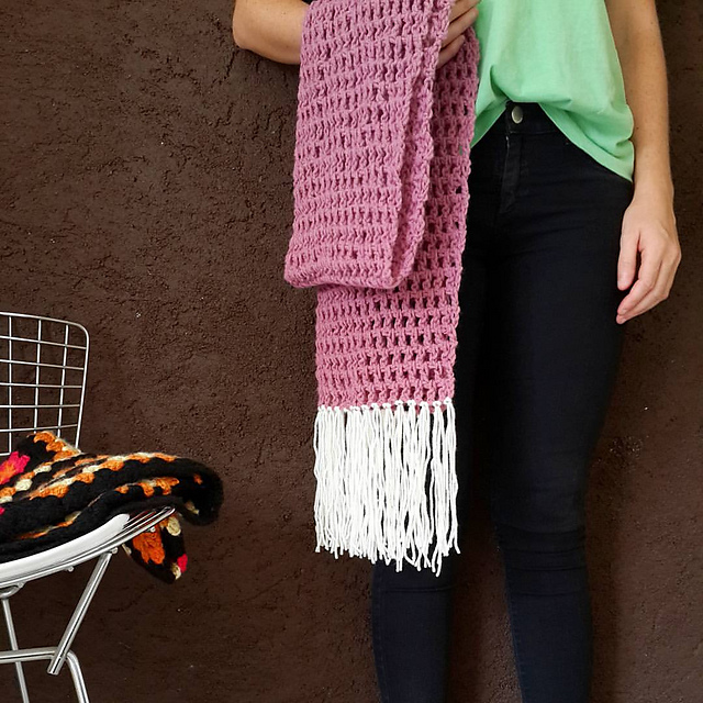 Blush Rose Scarf
