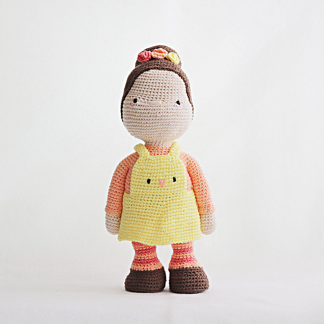 Doll Julia Chicken outfit