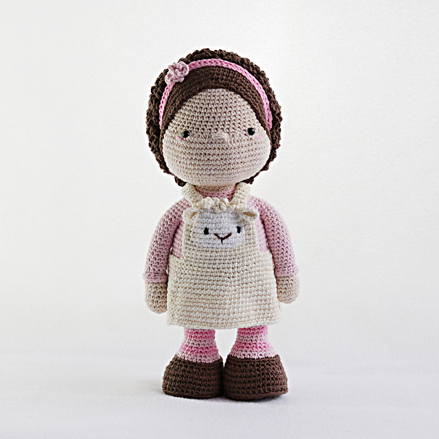 Doll Julia Sheep outfit