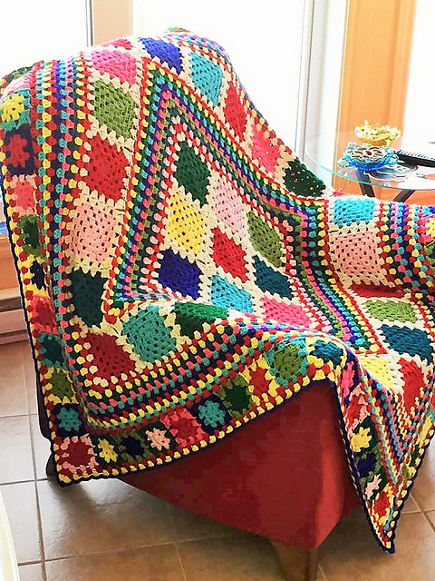 Happy Granny Blanket