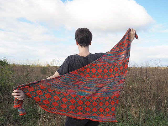 Celtic Maze Shawl