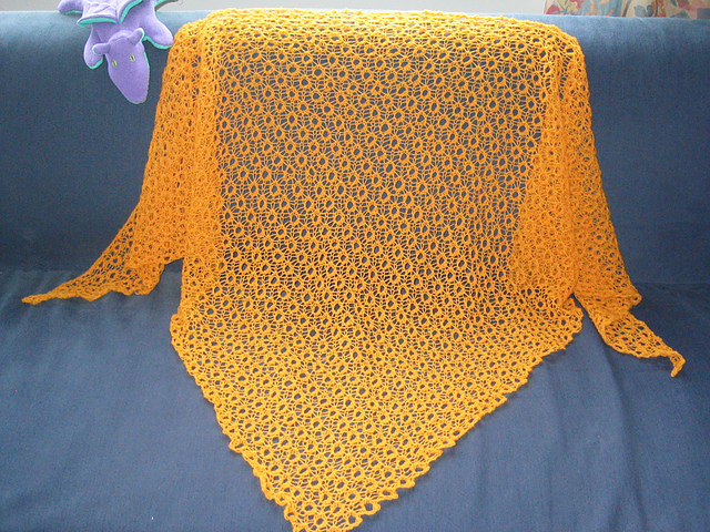 twin birds shawl