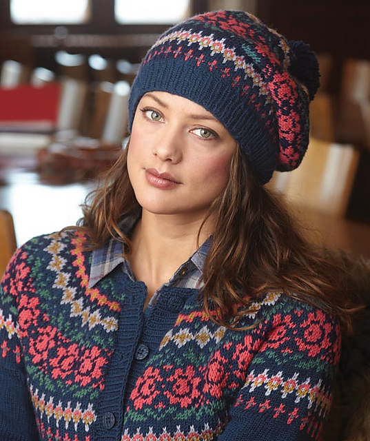 S8220B Fair Isle Cap