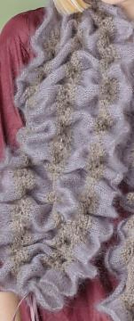 Ruffle scarf