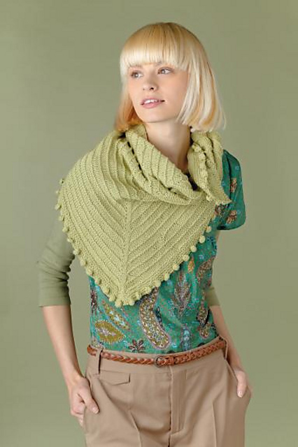 Triangular scarf