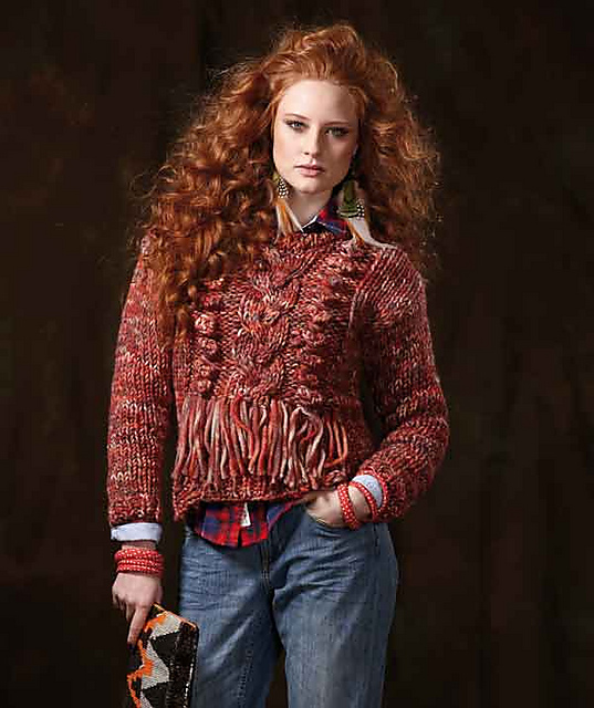2151 Dual Cabled Pullover