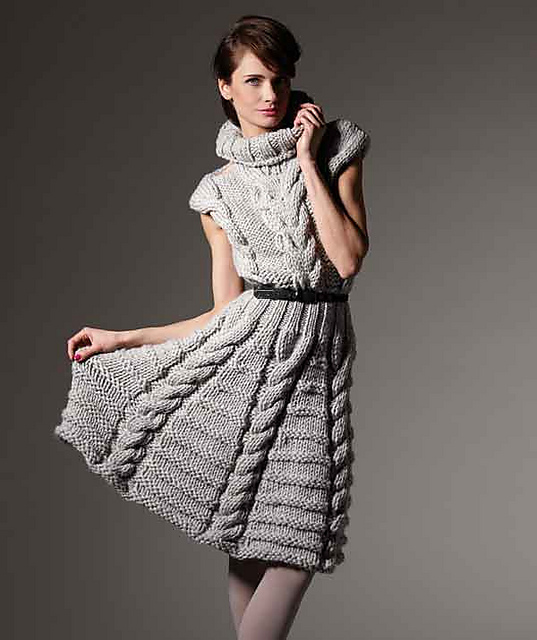 2157 Welted Cable Dress