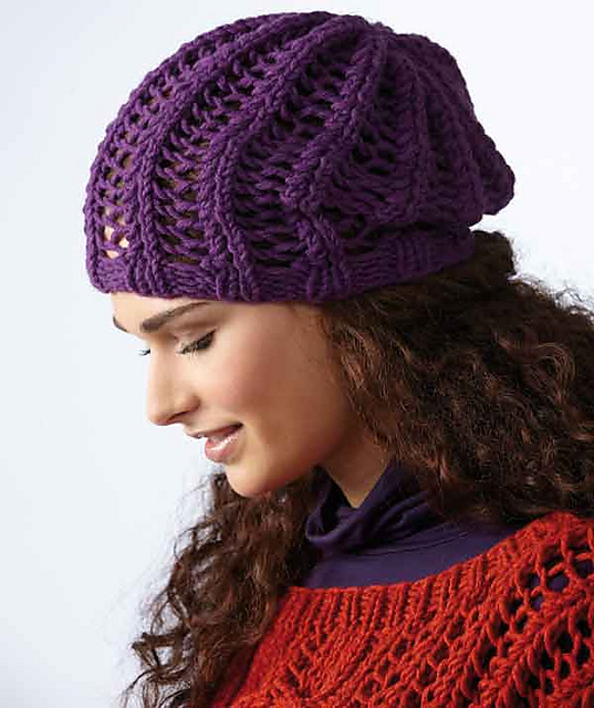 S8540 Lace Brioche Beret