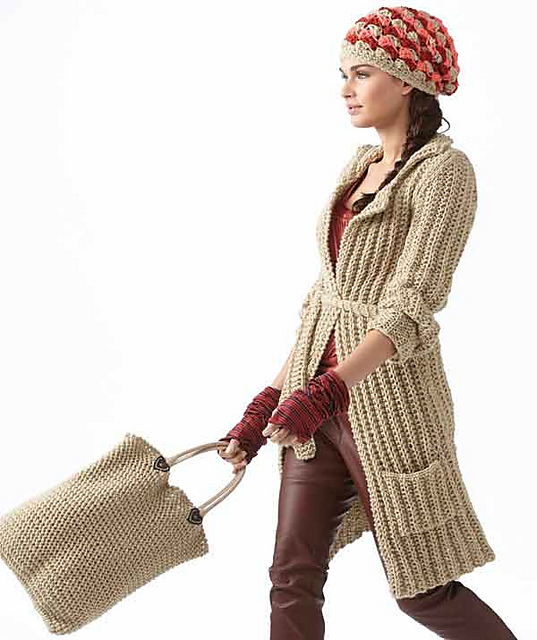 S8537 Brioche Belted Coat