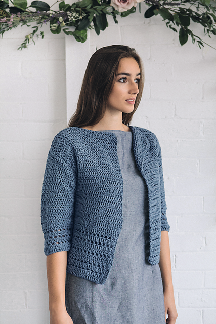 Eyelet Cardigan