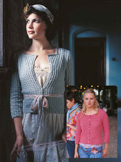 Martha (Eyelet or Beaded Cardigan)