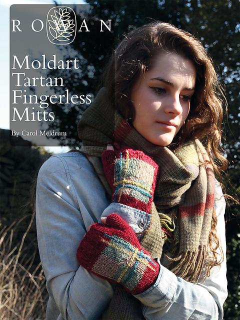 Moldart Tartan Fingerless Mitts