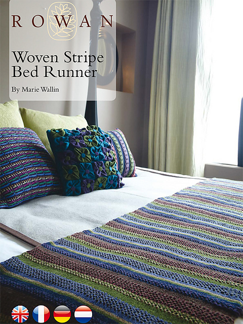 Woven Stripe Bed Runner