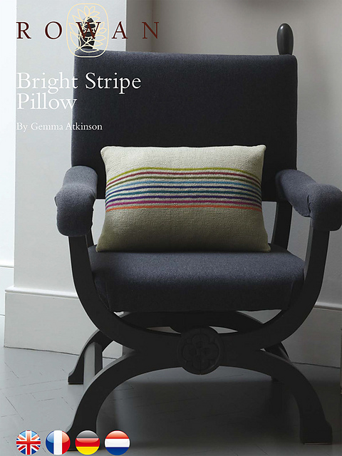 Bright Stripe Pillow