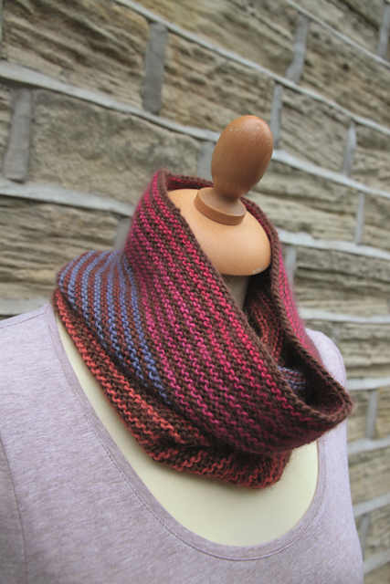 Striped Cowl