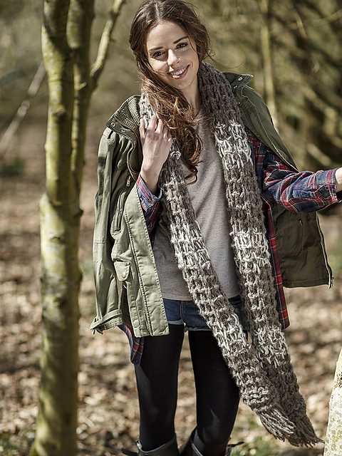 Brynn Striped Scarf