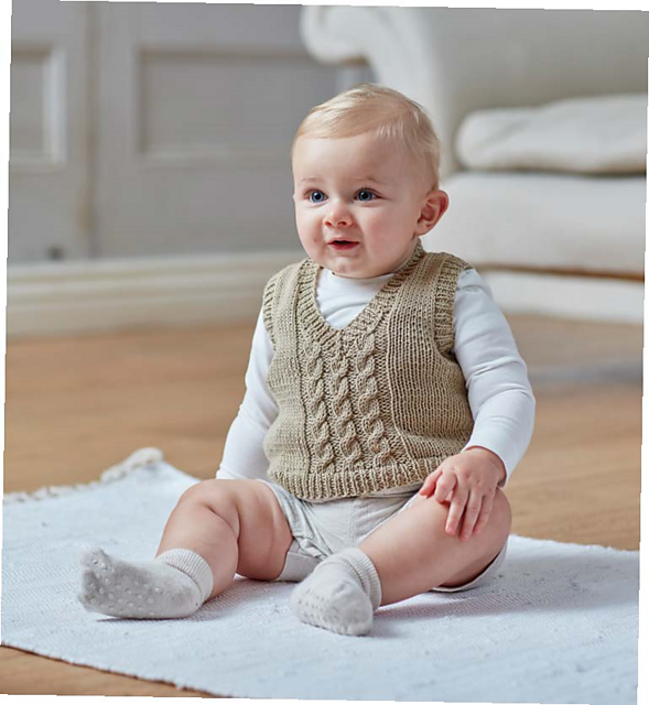 Cabled Tank Top 5270