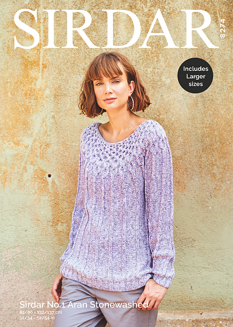 Yoked Sweater 8274