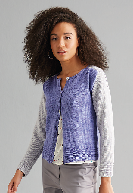 Saddle Cardigan in 2 Ways 6156