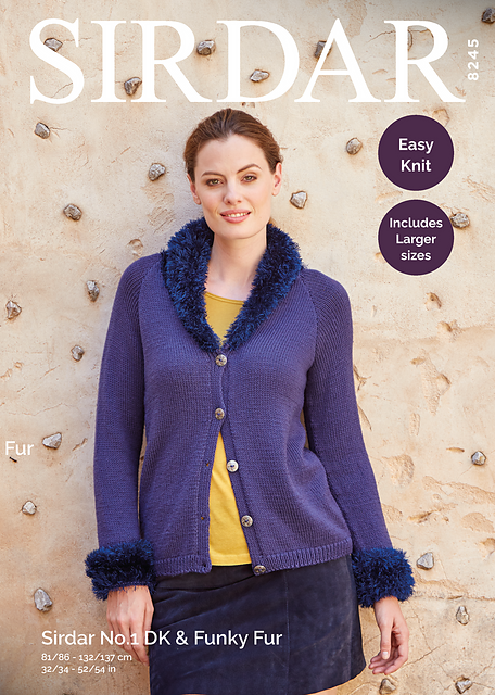 Trimmed Cardigan 8245