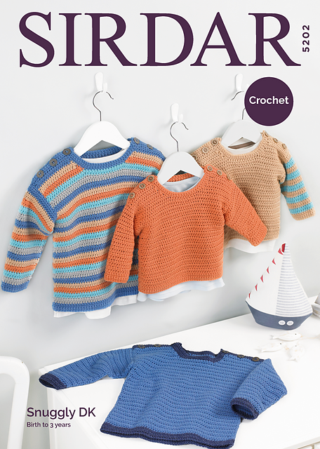 4 Hooked Sweaters 5202