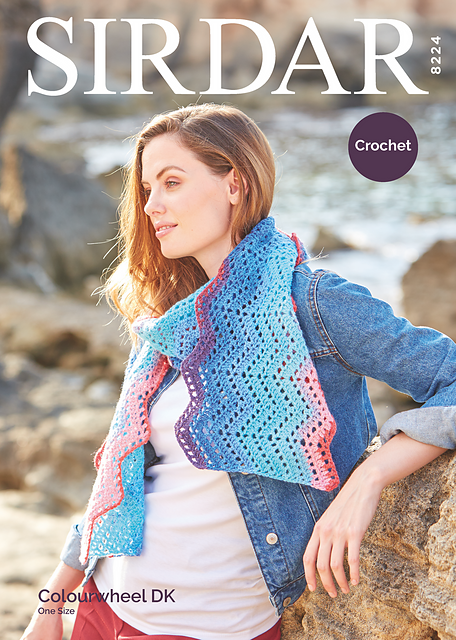 Zig Zag Scarf 8224