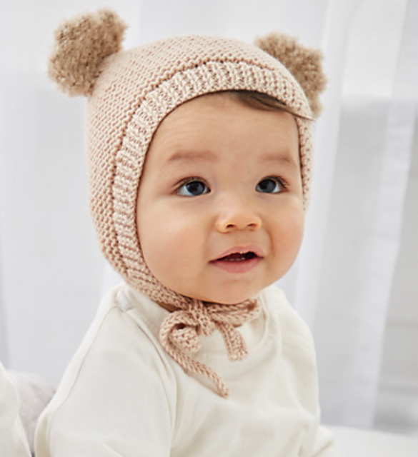 Bunny-Bear Hats & Bootees 5303
