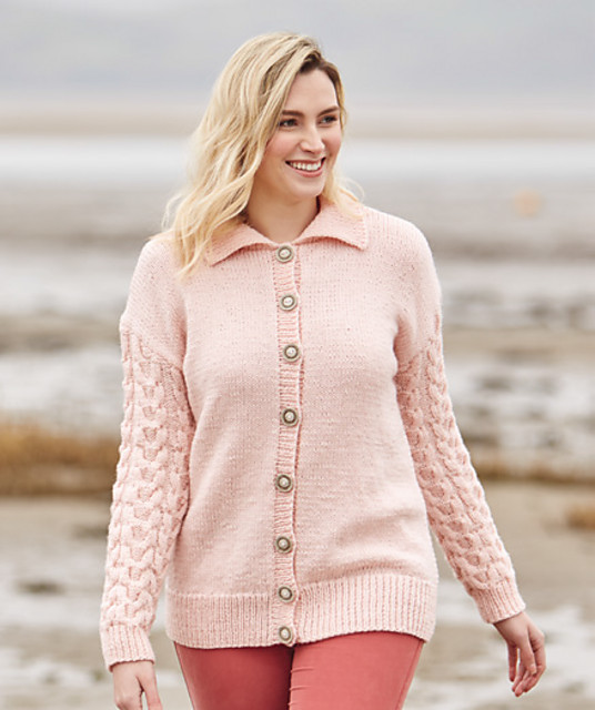 Aran Tweed Cardigan 10073