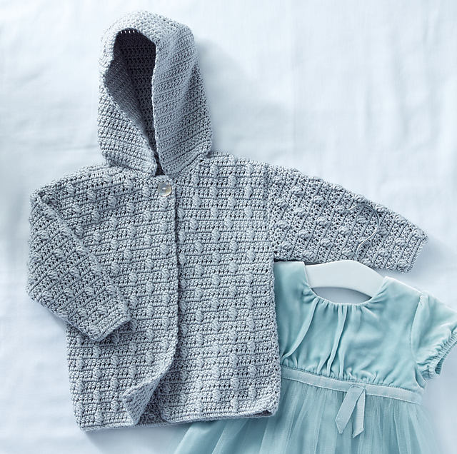 Snuggly Crocheted Jacket 5314