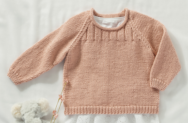 Slightly Ribbed Raglan 6169