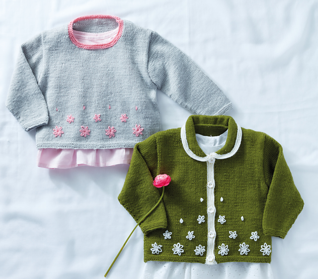 Flower Cardigan & Sweater 5287