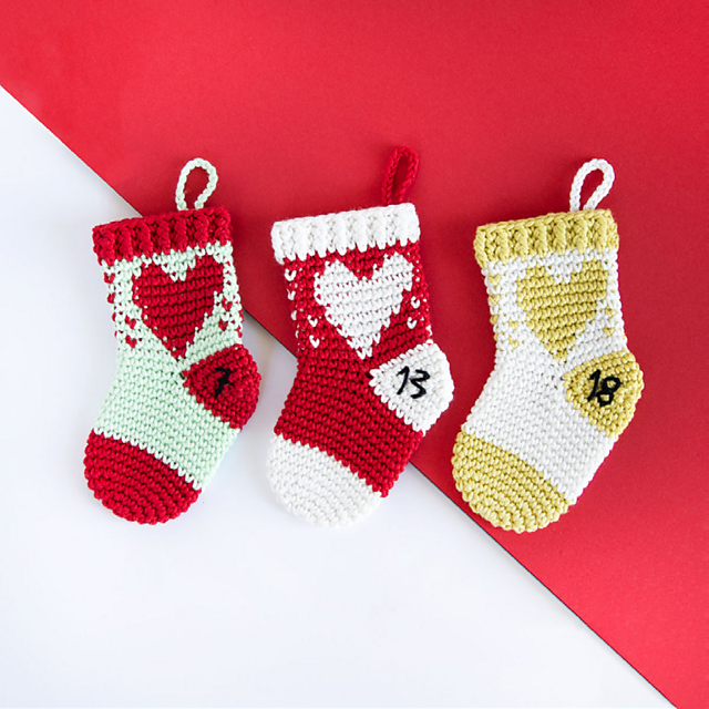 Week 5: Heart Stockings