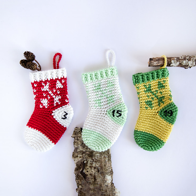 Week 7: Large Snowflake Stocking