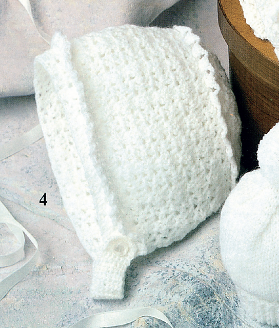 Crochet Bonnet 3653