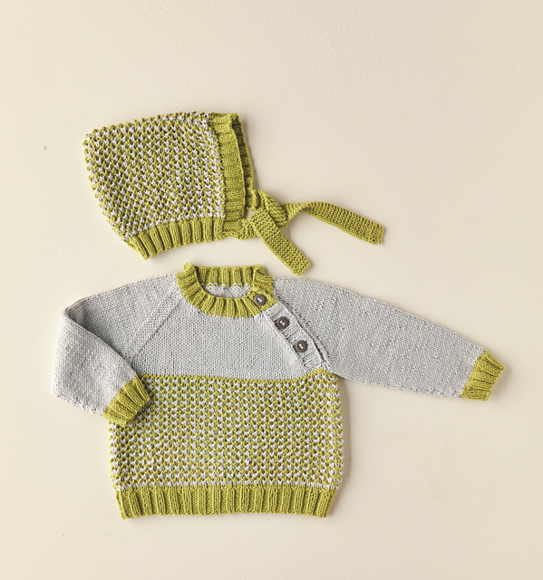 Snuggly Bonnet & Sweater 5380
